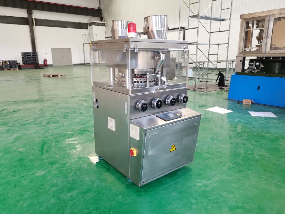 ZP21-2 Charcoal flakes Rotary tablet press machine (2).jpg